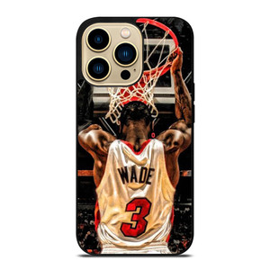 DWYANE WADE MIAMI HEAT SLAM DUNK iPhone 14 Pro Max Case