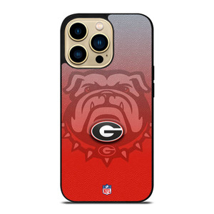 GEORGIA BULLDOGS FOOTBALL RED iPhone 14 Pro Max Case GEORGIA BULLDOGS FOOTBALL RED iPhone 14 Pro Max Case