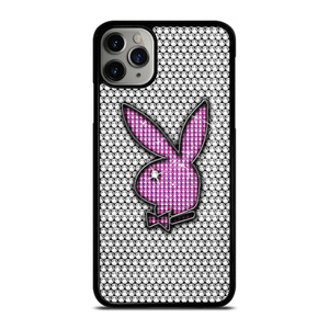 PLAY BOY BUNNY LOGO SPARKLE iPhone 11 Pro Max Case PLAY BOY BUNNY LOGO SPARKLE iPhone 11 Pro Max Case