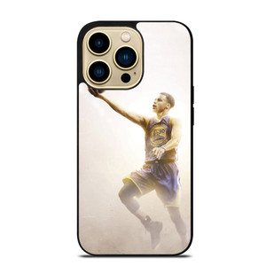 GOLDEN STATE WARRIORS STEPHEN CURRY LAY UP iPhone 14 Pro Max Case