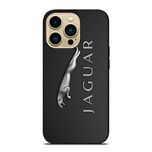 JAGUAR CAR LOGO CARBON iPhone 14 Pro Max Case