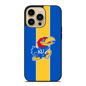 KANSAS JAYHAWKS STRIPS iPhone 14 Pro Max Case KANSAS JAYHAWKS STRIPS iPhone 14 Pro Max Case
