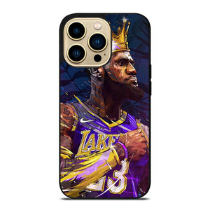 KING LEBRON JAMES LA LAKERS 23 iPhone 14 Pro Max Case