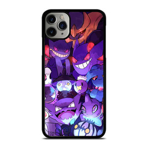 POKEMON GASTLY HAUNTER GENGAR ART GO iPhone 11 Pro Max Case