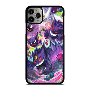 POKEMON GASTLY HAUNTER GENGAR ART iPhone 11 Pro Max Case