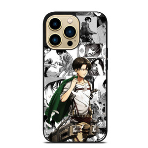 LEVI ACKERMAN CARTOON MANGA ATTACK ON TITAN iPhone 14 Pro Max Case LEVI ACKERMAN CARTOON MANGA ATTACK ON TITAN iPhone 14 Pro Max Case