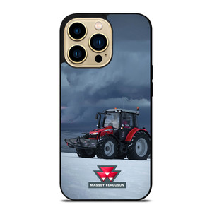 MASSEY FERGUSON TRACKTORS SNOW iPhone 14 Pro Max Case