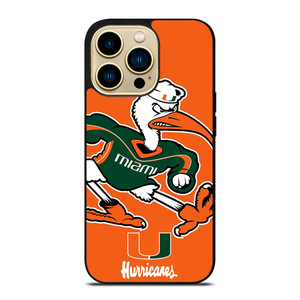 MIAMI HURRICANES FOOTBALL MASCOT iPhone 14 Pro Max Case