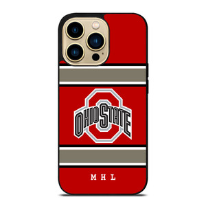 OHIO STATE BUCKEYES UNIVERSITY FOOTBALL LOGO iPhone 14 Pro Max Case