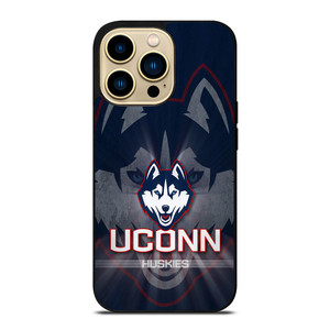 UCONN HUSKIES CONNECTICUT UNIVERSITY BASKETBALL iPhone 14 Pro Max Case