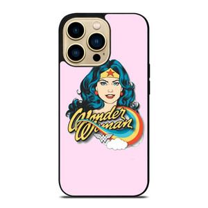 WONDER WOMAN CARTOON PINK iPhone 14 Pro Max Case WONDER WOMAN CARTOON PINK iPhone 14 Pro Max Case