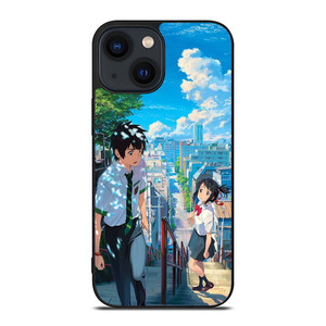 ANIME RIVER FLOWS iPhone 14 Plus Case ANIME RIVER FLOWS iPhone 14 Plus Case