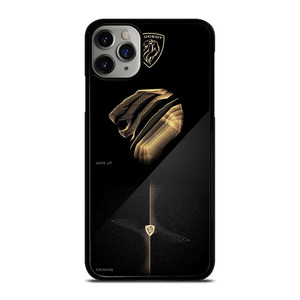 PUEGOT LOGO GOLD ELEGANT iPhone 11 Pro Max Case PUEGOT LOGO GOLD ELEGANT iPhone 11 Pro Max Case