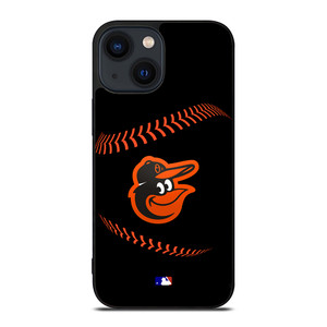 BALTIMORE ORIOLES BASEBALL BLACK iPhone 14 Plus Case