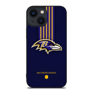 BALTIMORE RAVENS STRIP iPhone 14 Plus Case