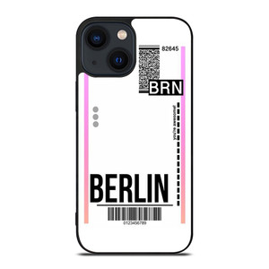 BERLIN BOARDING PASS iPhone 14 Plus Case