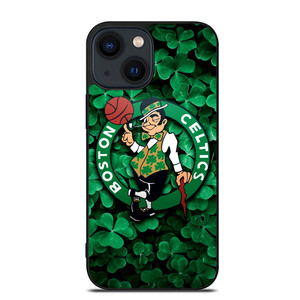 BOSTON CELTICS GREEN LOGO BASKETBALL TEAM iPhone 14 Plus Case