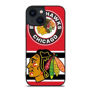 CHICAGO BLACKHAWKS NHL LOGO iPhone 14 Plus Case