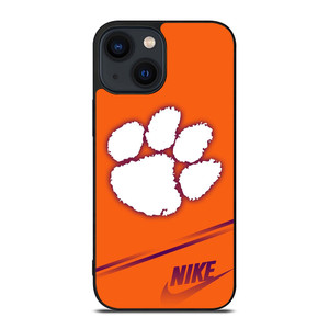 CLEMSON TIGERS FOOTBALL LOGO NIKE iPhone 14 Plus Case CLEMSON TIGERS FOOTBALL LOGO NIKE iPhone 14 Plus Case