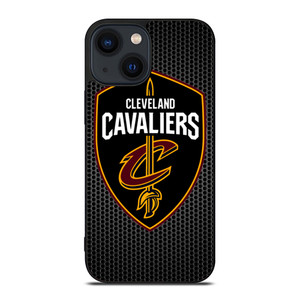 CLEVELAND CAVALIERS BASEBALL CARBON LOGO iPhone 14 Plus Case