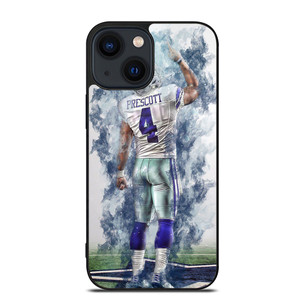 DAK PRESCOTT SMOKE COWBOYS DALLAS COWBOYS FOOTBALL iPhone 14 Plus Case
