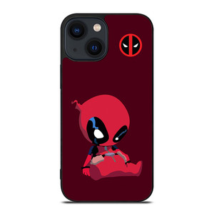 DEADPOOL KID KAWAII MARVEL SUPERHERO iPhone 14 Plus Case