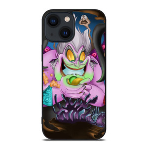 DISNEY VILLAINS URSULA IN LITTLE MERMAID iPhone 14 Plus Case DISNEY VILLAINS URSULA IN LITTLE MERMAID iPhone 14 Plus Case