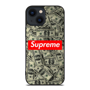 DOLLAR MONEY SUPREME iPhone 14 Plus Case DOLLAR MONEY SUPREME iPhone 14 Plus Case
