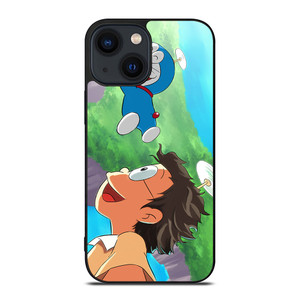DORAEMON AND NOBITA FLY iPhone 14 Plus Case