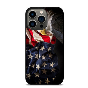 USA PATRIOTIC EAGLE FLAG 2 iPhone 13 Pro Case USA PATRIOTIC EAGLE FLAG 2 iPhone 13 Pro Case