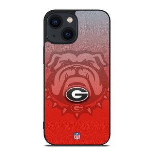 GEORGIA BULLDOGS FOOTBALL RED iPhone 14 Plus Case GEORGIA BULLDOGS FOOTBALL RED iPhone 14 Plus Case