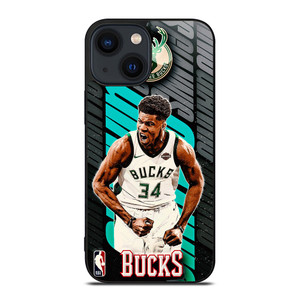 GIANNIS ANTETOKOUNMPO BUCKS NBA iPhone 14 Plus Case