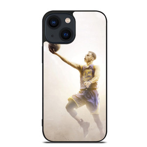 GOLDEN STATE WARRIORS STEPHEN CURRY LAY UP iPhone 14 Plus Case