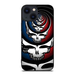 GRATEFUL DEAD SKULL ROUNDED iPhone 14 Plus Case