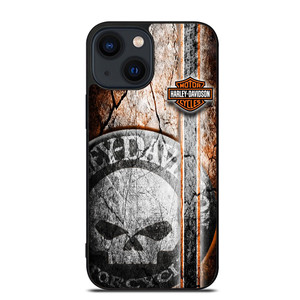 HARLEY DAVIDSON MOTORCYCLE CAMO iPhone 14 Plus Case