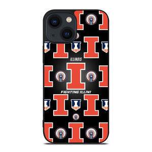 ILLINOIS FIGHTING ILLINI LOGO iPhone 14 Plus Case