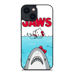 JAWS SHARK HELLO KITTY iPhone 14 Plus Case