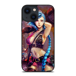 JINX SEXY LEAGUE OF LEGEND iPhone 14 Plus Case JINX SEXY LEAGUE OF LEGEND iPhone 14 Plus Case