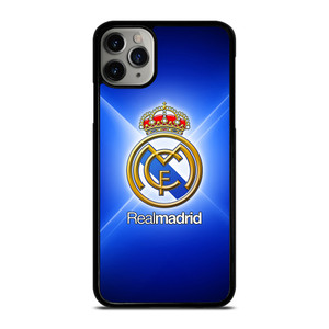 REAL MADRID LOGO BLUE LIGHT iPhone 11 Pro Max Case