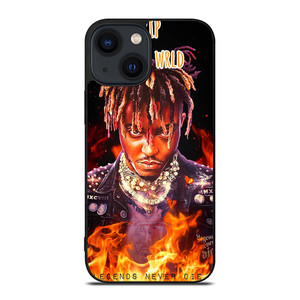 JUICE WRLD LEGENDS NEVER DIE ON FIRE iPhone 14 Plus Case