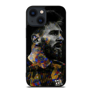 LEO MESSI BARCELONA ART iPhone 14 Plus Case