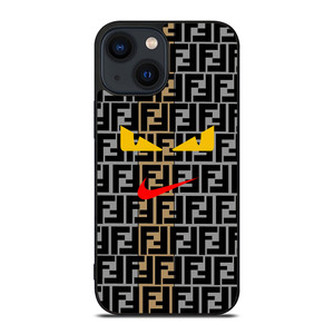 NIKE FENDI ROMA EYES iPhone 14 Plus Case