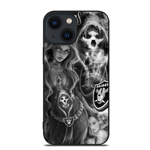 OAKLAND RAIDERS FOOTBALL HAUNTED iPhone 14 Plus Case