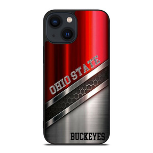 OHIO STATE BUCKEYES LOGO FOOTBALL TEAM iPhone 14 Plus Case