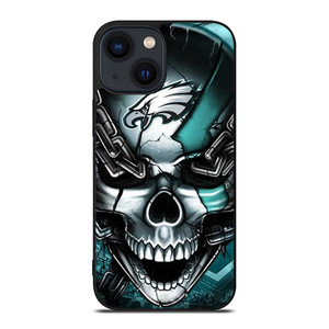 PHILADELPHIA EAGLES SKULL LOGO iPhone 14 Plus Case