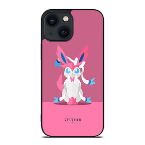 PINK POKEMON EVEE EVOLUTION SYLVEON iPhone 14 Plus Case PINK POKEMON EVEE EVOLUTION SYLVEON iPhone 14 Plus Case