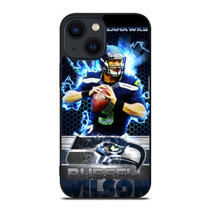RUSSELL WILSON SEATTLE SEAHAWKS NFL iPhone 14 Plus Case RUSSELL WILSON SEATTLE SEAHAWKS NFL iPhone 14 Plus Case