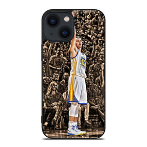 STEPHEN CURRY SHOT GOLDEN STATE WARRIORS iPhone 14 Plus Case STEPHEN CURRY SHOT GOLDEN STATE WARRIORS iPhone 14 Plus Case