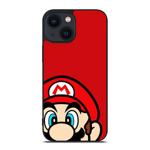 SUPER MARIO BROS FACE NINTENDO GAMES iPhone 14 Plus Case SUPER MARIO BROS FACE NINTENDO GAMES iPhone 14 Plus Case