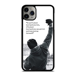 ROCKY MOTIVATIONAL QUOTES iPhone 11 Pro Max Case ROCKY MOTIVATIONAL QUOTES iPhone 11 Pro Max Case
